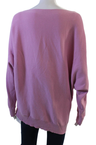 Lafayette 148 New York Unisex Pink Pullover Sweater Size L