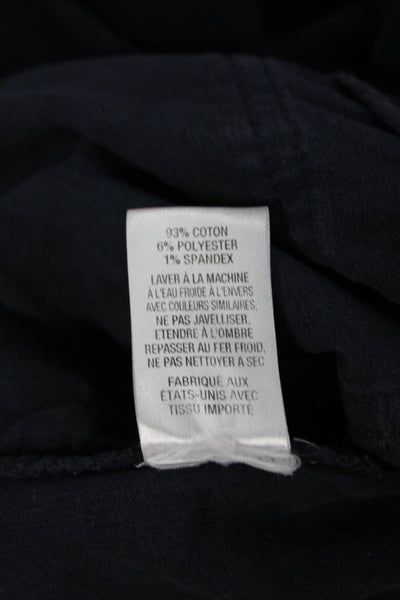 Nili Lotan Womens Cropped Army Pants Dark Blue Size 8