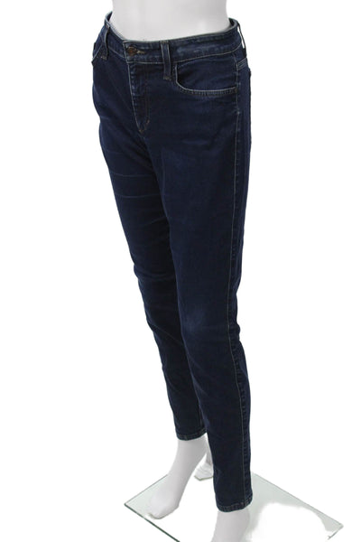 Joes Womens Skinny Jeans Dark Blue Mid-Rise 98% Cotton 2% Elastan Size 30
