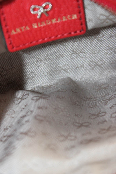 Anya Hindmarch Womens Eye Motif Tasseled Zipper Makeup Bag