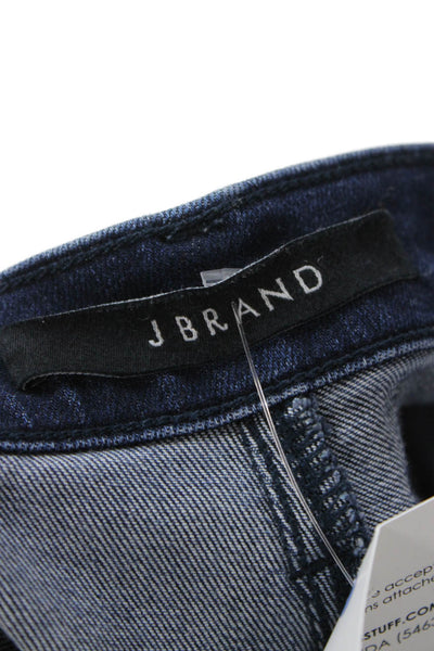 J Brand Women Dark Blue Ankle Cropped Jeans Size 32
