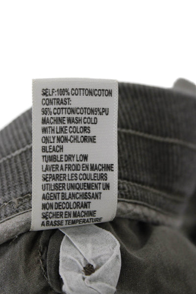 Standard James Perse Mens Gray Cotton Jogger Pants Size 1