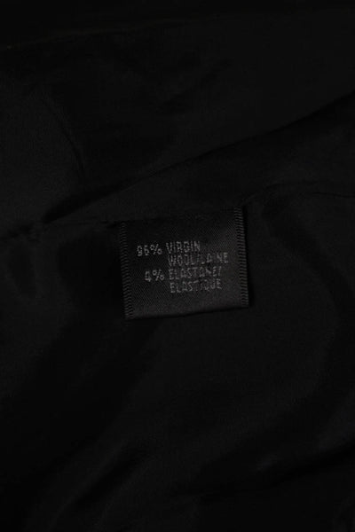Lafayette 148 New York Unisex Green Virgin Wool Blazer Button Size 8