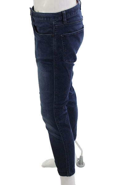 Hugo Hugo Boss Mens Skinny Tapered Dark Blue Jeans Size 32