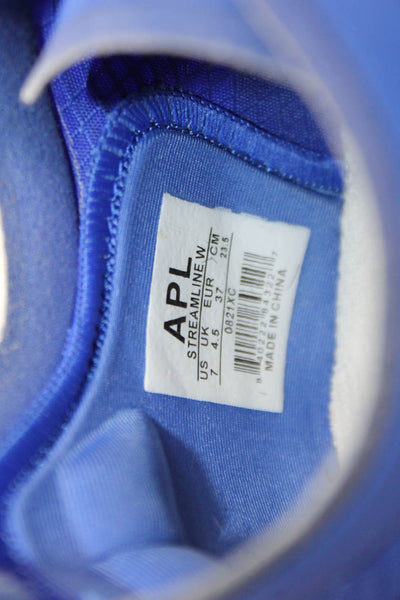 APL Women's Lace Up Rubber Sole Trainer Sneakers Blue Size 7