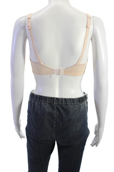 Marie Jo Womens Geometric Print NWT Bra Pink Size 30E