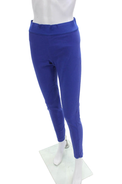 Stella McCartney Women Ankle Cropped Blue Pants Size 40