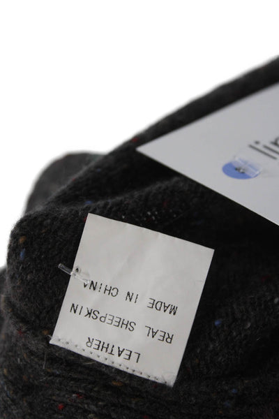 Autumn Cashmere Unisex Dark Gray 100% Cashmere Pullover Sweater Size S