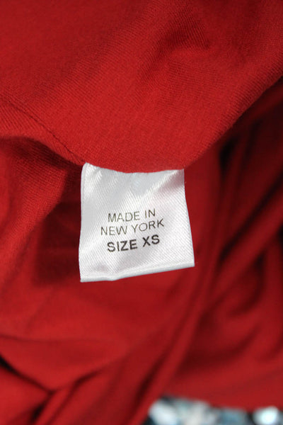 Torn by Ronny Kobo Womens Bodycon Tank Dress Red Sleeveless Size XS
