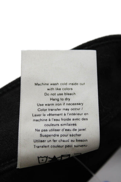 Rag & Bone Women Ankle Cropped Black Pants Size 31