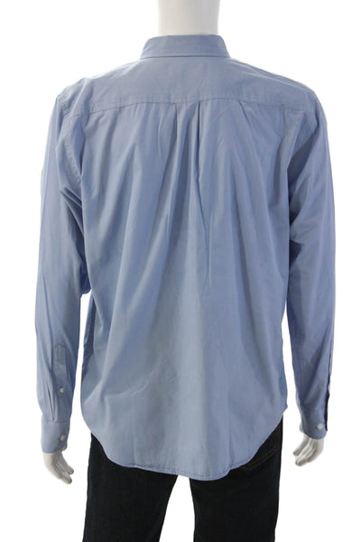Everlane Mens Light Blue 100% Cotton Button-Down Dress Shirt Long Sleeve Size M