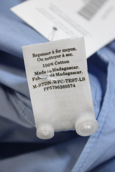 Everlane Mens Light Blue 100% Cotton Button-Down Dress Shirt Long Sleeve Size M