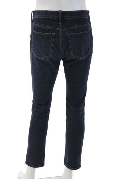 J Crew Mens Skinny Ankle Jeans Dark Blue Size 32