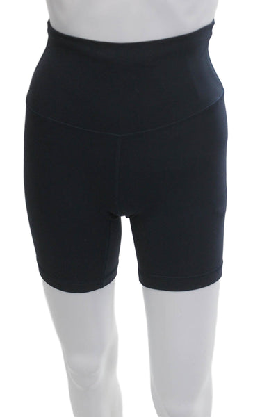 Lululemon Womens Biker Shorts Black Nylon Blend Size 2