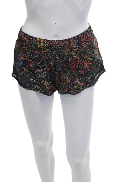 Lululemon Women Black Nylon Blend Shorts Spring Size 4