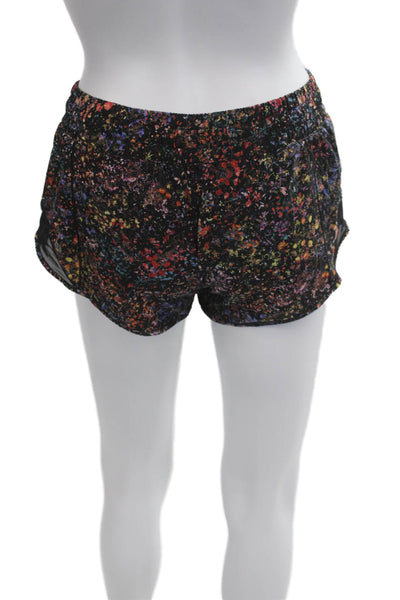 Lululemon Women Black Nylon Blend Shorts Spring Size 4