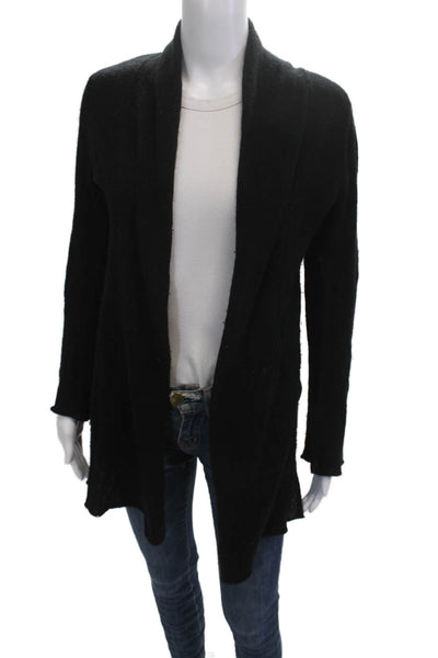 Cynthia Rowley Unisex Black 100% Cashmere Cardigan Designer Size S