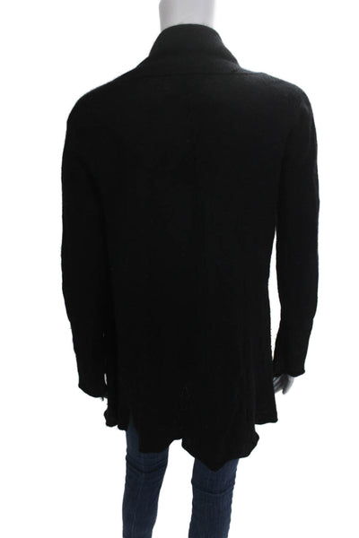 Cynthia Rowley Unisex Black 100% Cashmere Cardigan Designer Size S