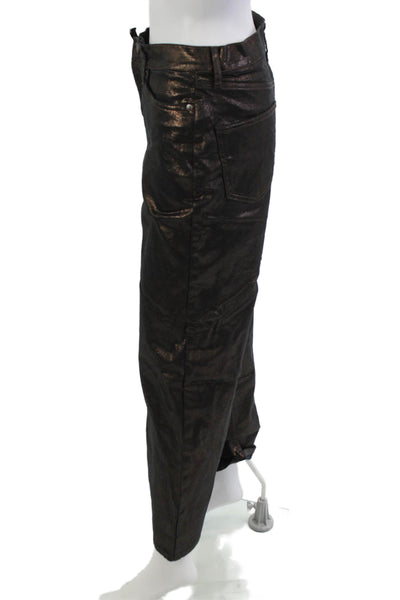 Banana Republic Women Black High Rise Pants 30 Inseam Size 28
