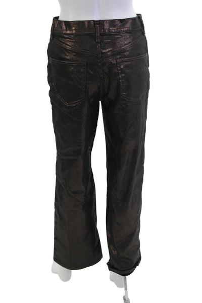 Banana Republic Women Black High Rise Pants 30 Inseam Size 28