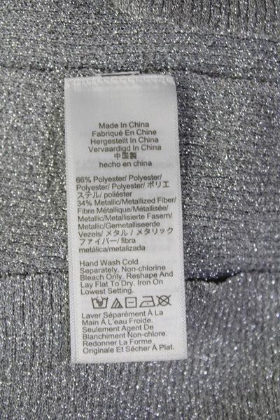 J Crew Unisex Henley Sweater Gray Crew Neck Long Sleeve Size XS