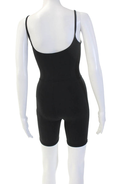 Wilfred Women Catsuit Black Scoop Neck Sleeveless Nylon Blend Size 2XS