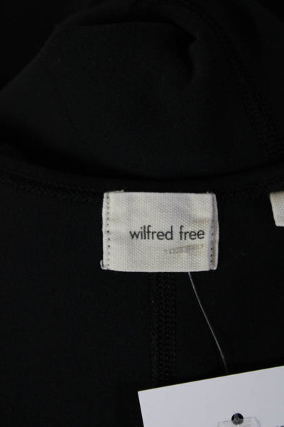 Wilfred Women Catsuit Black Scoop Neck Sleeveless Nylon Blend Size 2XS