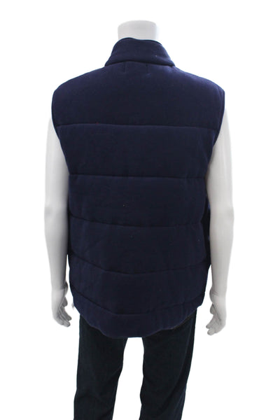 Polo Ralph Lauren Mens Quilted Puffer Vest Dark Blue Size XL