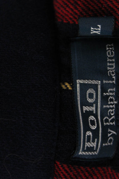 Polo Ralph Lauren Mens Quilted Puffer Vest Dark Blue Size XL