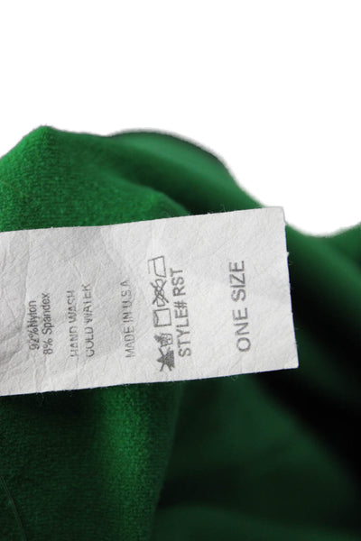 Recover Womens Basic Sleeveless Tank Green Size One Size