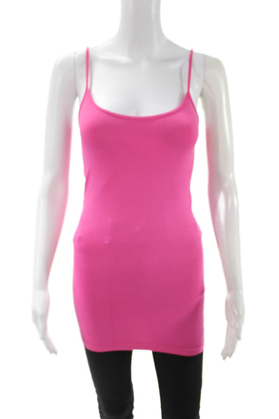 Sugar Lips Womens Pink Sleeveless Camisole Pima Cotton Modal Size One