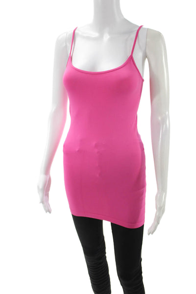 Sugar Lips Womens Pink Sleeveless Camisole Pima Cotton Modal Size One