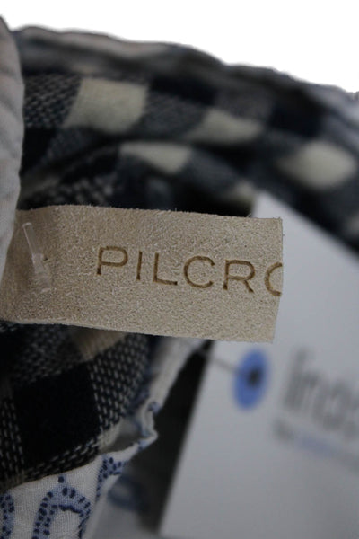 Pilcro Anthropologie Unisex Striped Bohemian Cotton Button Shorts Size 27