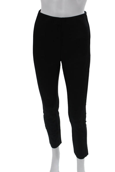 Rag & Bone Women Ankle Cropped Dress Pants Black Zip Size 28