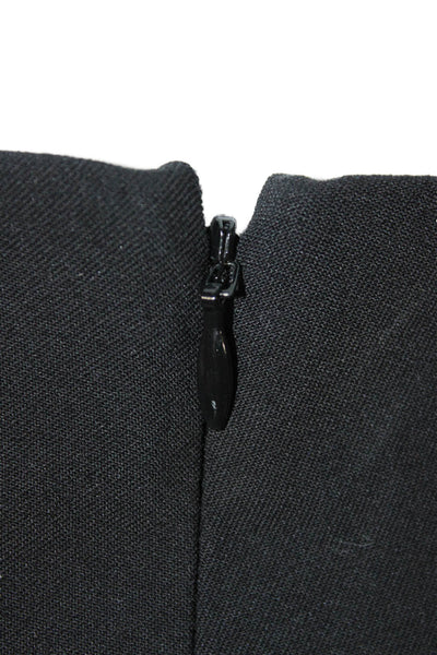 Rag & Bone Women Ankle Cropped Dress Pants Black Zip Size 28