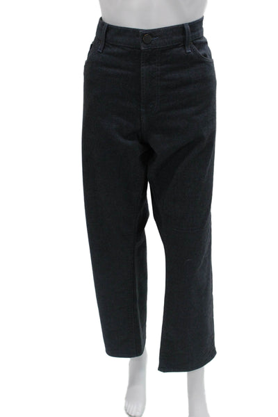 J Brand Womens Cropped Dark Blue Pants Size 38