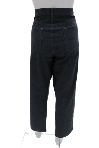 J Brand Womens Cropped Dark Blue Pants Size 38