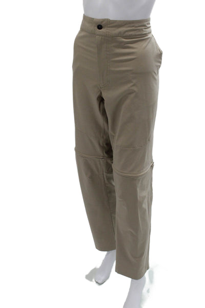 The North Face Mens Khaki Pants Beige Button Size 38