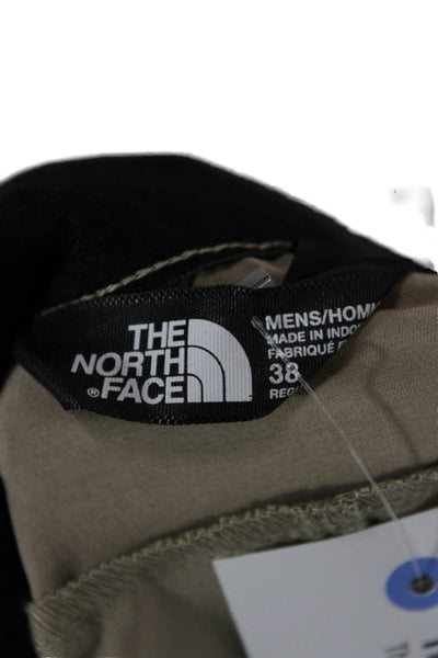The North Face Mens Khaki Pants Beige Button Size 38