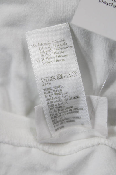 Hanro Womens Basic Camisole Sleeveless Round Neck White Size XL