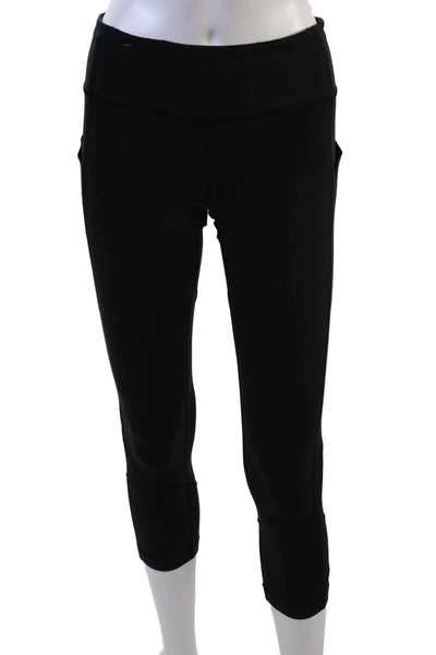 Lululemon Womens Capri Cropped Leggings Black Size 6