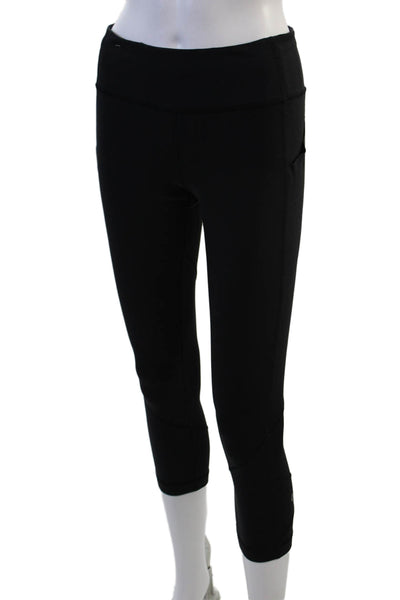 Lululemon Womens Capri Cropped Leggings Black Size 6