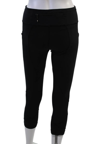 Lululemon Womens Capri Cropped Leggings Black Size 6