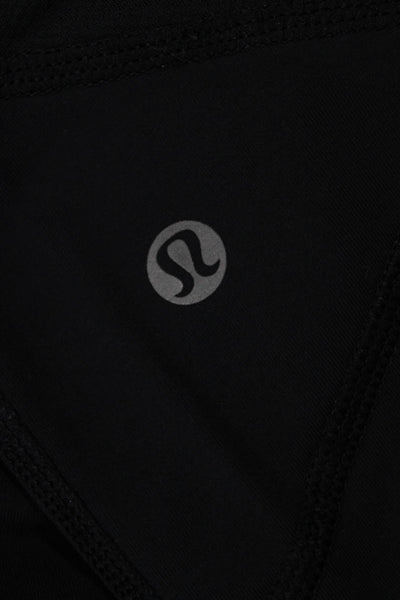 Lululemon Womens Capri Cropped Leggings Black Size 6