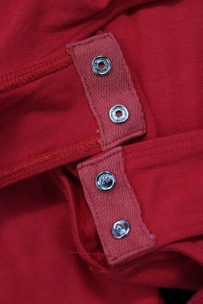 By The Way Womens Red Sleeveless V Neck One Piece Jumpsuit Size XS