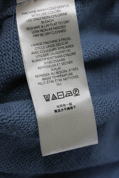We The Free Unisex Blue V-Neck Long Sleeve Pullover Sweater Size M