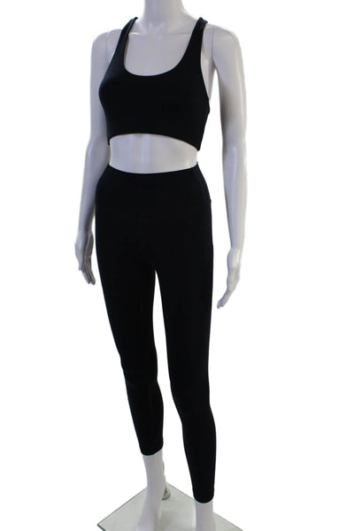 Splits59 Womens Ankle Leggings Navy Size XS
