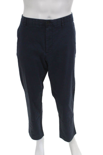 Bonobos Mens Cropped Chino Pants Dark Blue Size 36