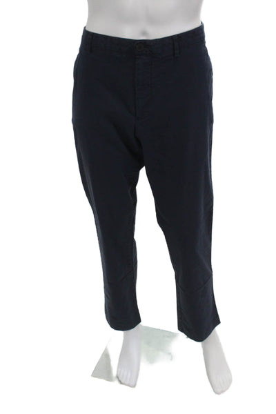 Bonobos Mens Cropped Chino Pants Dark Blue Size 36