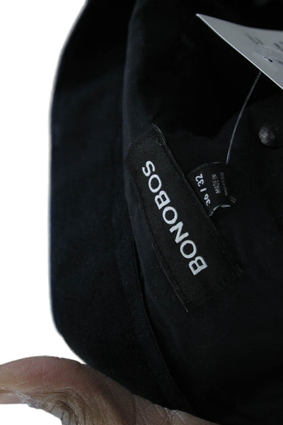 Bonobos Mens Cropped Chino Pants Dark Blue Size 36